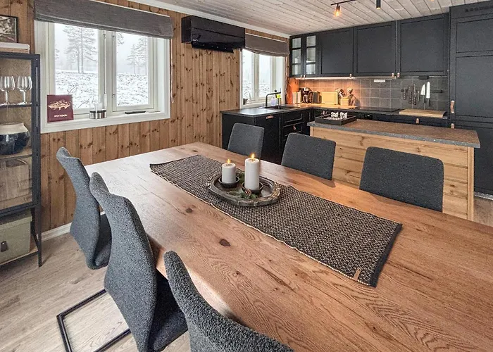 Hébergement de vacances Gorgeous In With House A Mountain View Østby